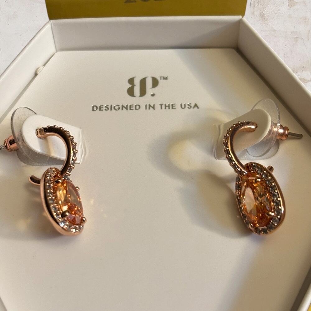 Bomb Party $120 "Sparkling Journeys" Earring Set NIB - Picture 3 of 5